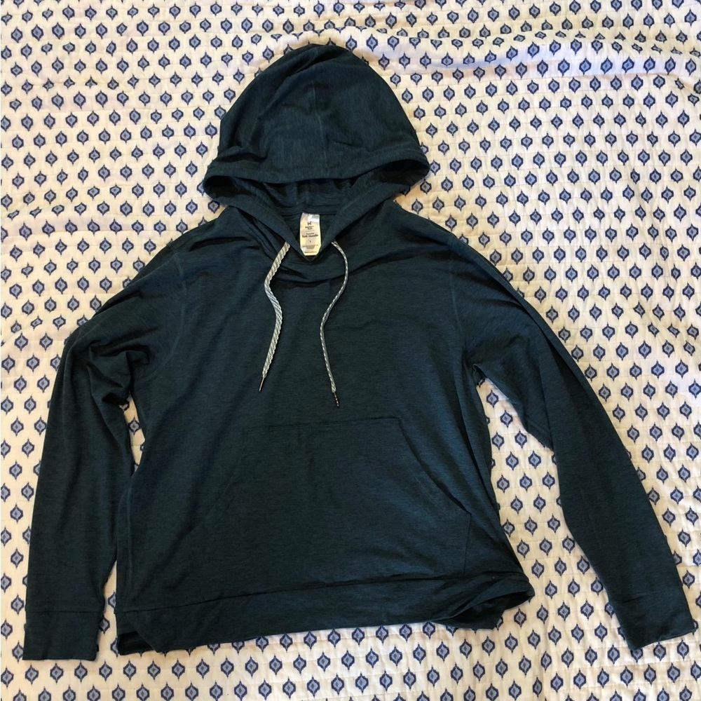 Men's Dark Green Hoodie Sweater large